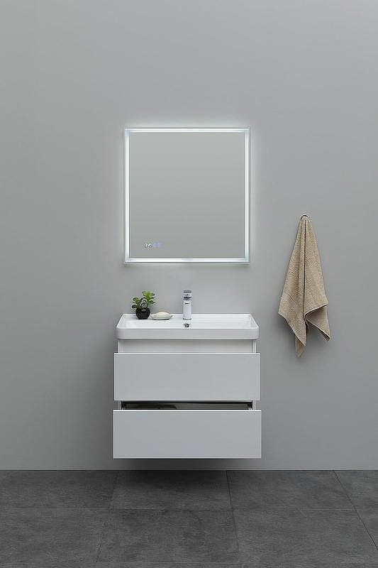 Тумба под раковину Aquanet Вега 70 308333 подвесная Белый глянец, купить, цена, заказать, магазин, доставка, скидка, промокод, купить, цена, заказать, магазин, доставка, скидка, промокод