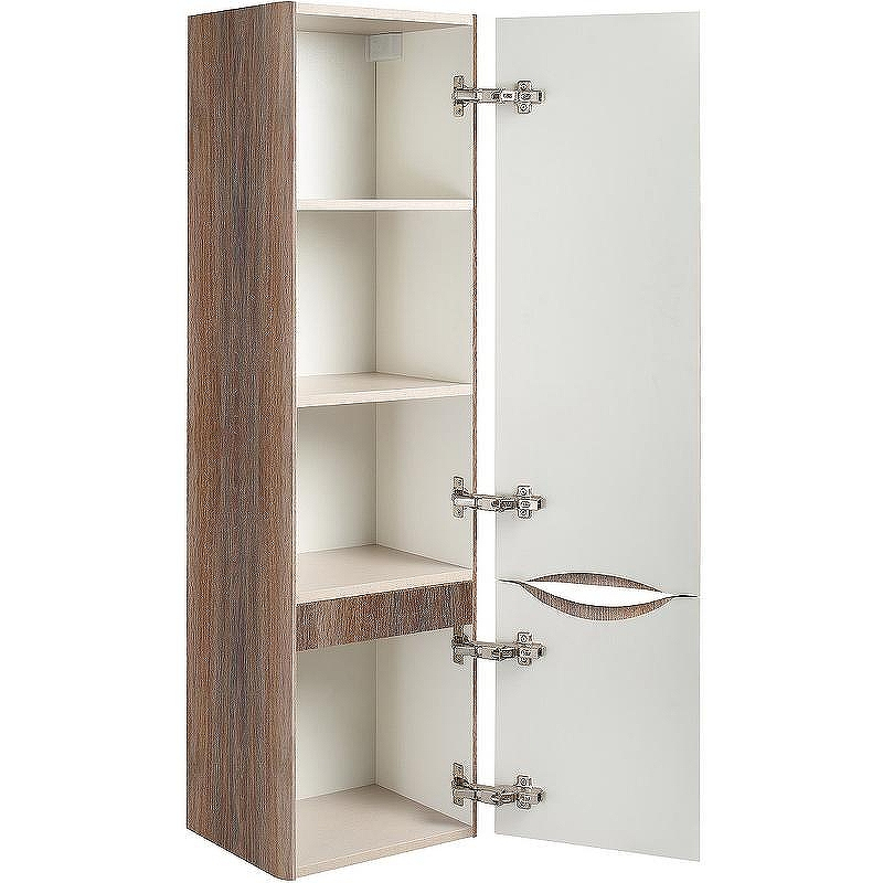 Шкаф пенал Runo Тоскана 35 00-00001420 подвесной Темное дерево, купить, цена, заказать, магазин, доставка, скидка, промокод, купить, цена, заказать, магазин, доставка, скидка, промокод