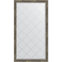 Зеркало Evoform Exclusive-G 168х93 BY 4393 с гравировкой в багетной раме - Старое дерево с плетением 70, купить, цена, заказать, магазин, доставка, скидка, промокод, купить, цена, заказать, магазин, доставка, скидка, промокод