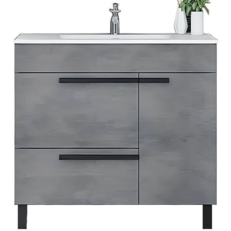 Тумба с раковиной Parly Spa Gill 70 Gill70 10158 Цементно-серая, купить, цена, заказать, магазин, доставка, скидка, промокод, купить, цена, заказать, магазин, доставка, скидка, промокод