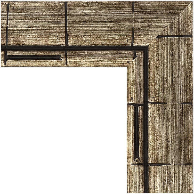 Зеркало Evoform Exclusive-G Floor 198х78 BY 6307 с гравировкой в багетной раме - Серебряный бамбук 73, купить, цена, заказать, магазин, доставка, скидка, промокод, купить, цена, заказать, магазин, доставка, скидка, промокод