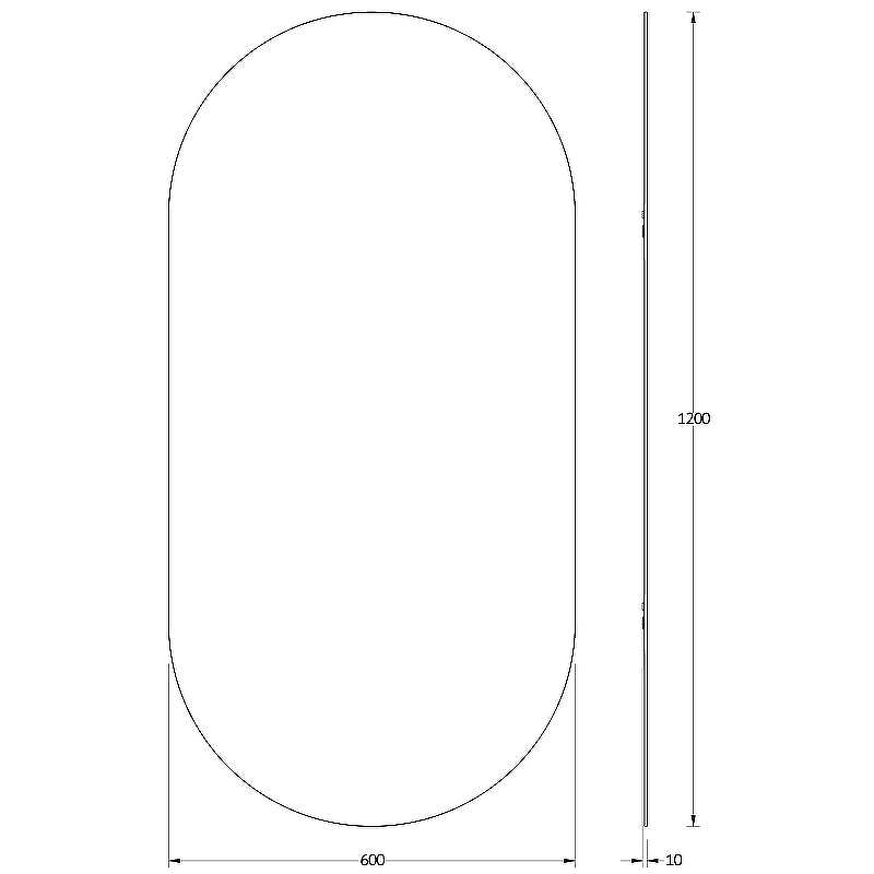 Зеркало Evoform Primary 120х60 BY 0123 со шлифованной кромкой, купить, цена, заказать, магазин, доставка, скидка, промокод, купить, цена, заказать, магазин, доставка, скидка, промокод