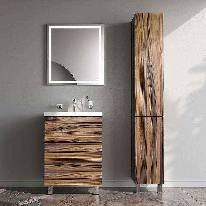 Шкаф пенал AM.PM Gem 30 R M90CSR0306HF Орех, купить, цена, заказать, магазин, доставка, скидка, промокод, купить, цена, заказать, магазин, доставка, скидка, промокод