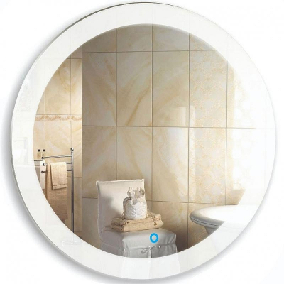 Зеркало Mixline Премьер Перла 77 530908 с подсветкой с сенсорным выключателем и пескоструйным рисунком