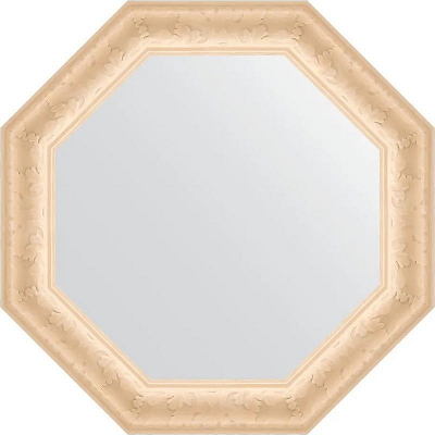 Зеркало Evoform Octagon 65х65 BY 3770 в багетной раме - Старый гипс 82