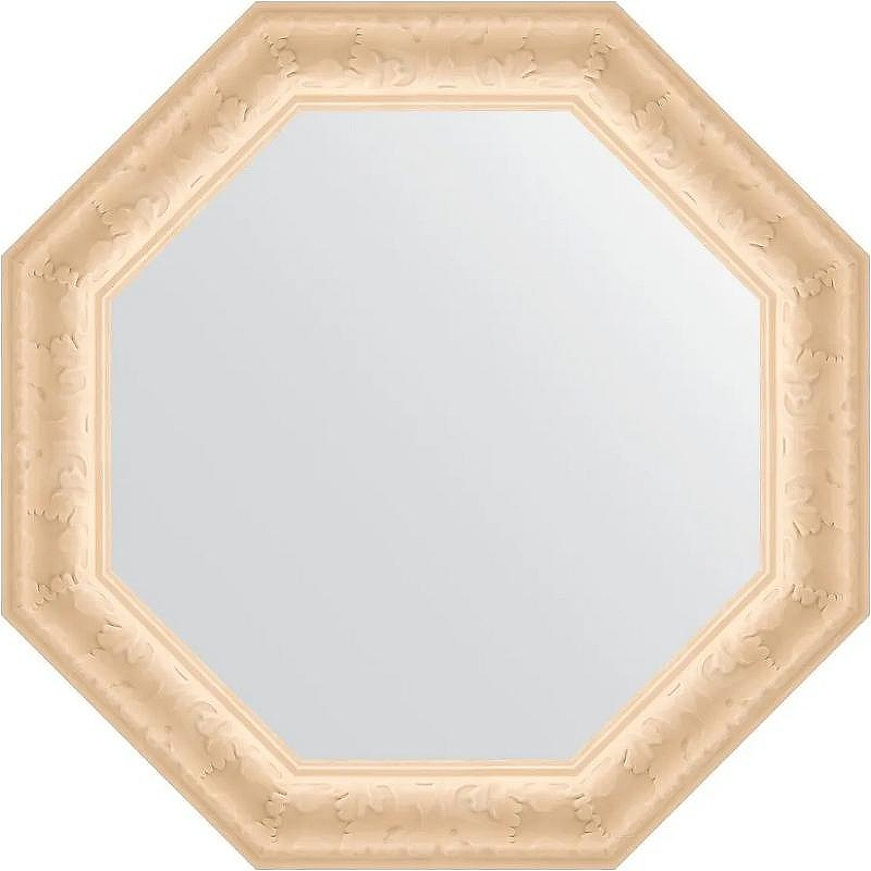 Зеркало Evoform Octagon 65х65 BY 3770 в багетной раме - Старый гипс 82, купить, цена, заказать, магазин, доставка, скидка, промокод, купить, цена, заказать, магазин, доставка, скидка, промокод