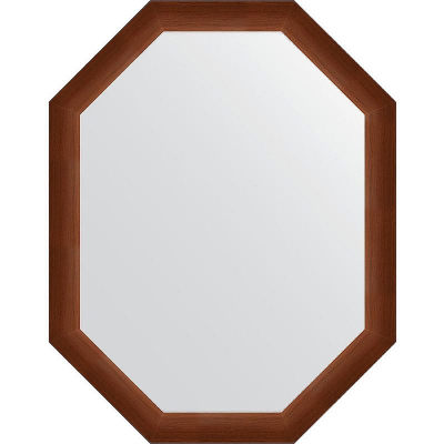Зеркало Evoform Octagon 72x92 BY 7076 в багетной раме - Орех 65