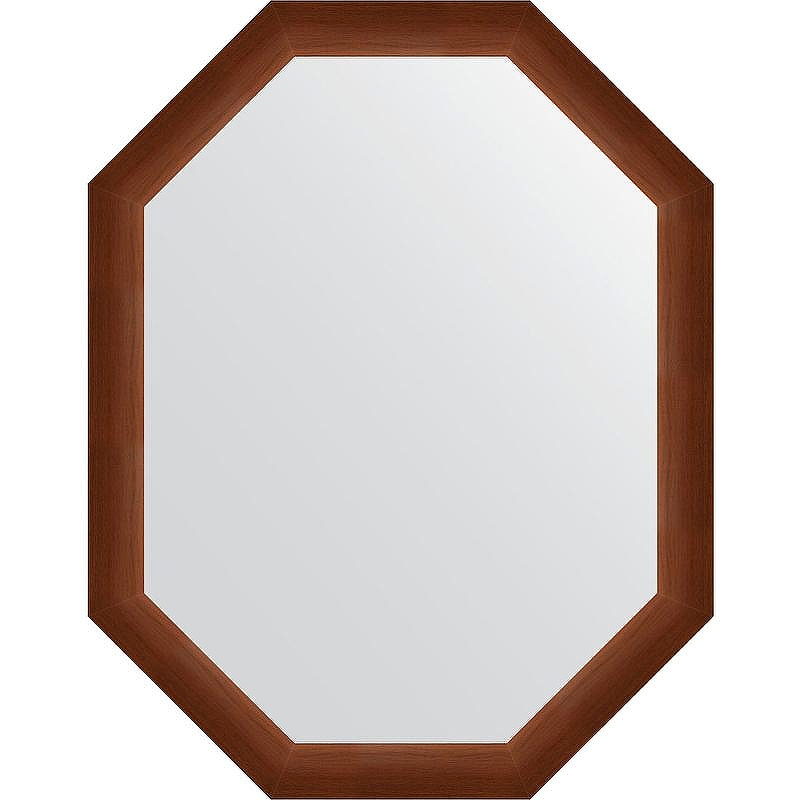 Зеркало Evoform Octagon 72x92 BY 7076 в багетной раме - Орех 65, купить, цена, заказать, магазин, доставка, скидка, промокод, купить, цена, заказать, магазин, доставка, скидка, промокод