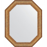 Зеркало Evoform Octagon 73x93 BY 7132 в багетной раме - Медный эльдорадо 73, купить, цена, заказать, магазин, доставка, скидка, промокод, купить, цена, заказать, магазин, доставка, скидка, промокод