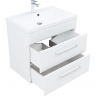 Тумба под раковину Aquanet Лукка 75 302397 подвесная Белая глянцевая, купить, цена, заказать, магазин, доставка, скидка, промокод, купить, цена, заказать, магазин, доставка, скидка, промокод