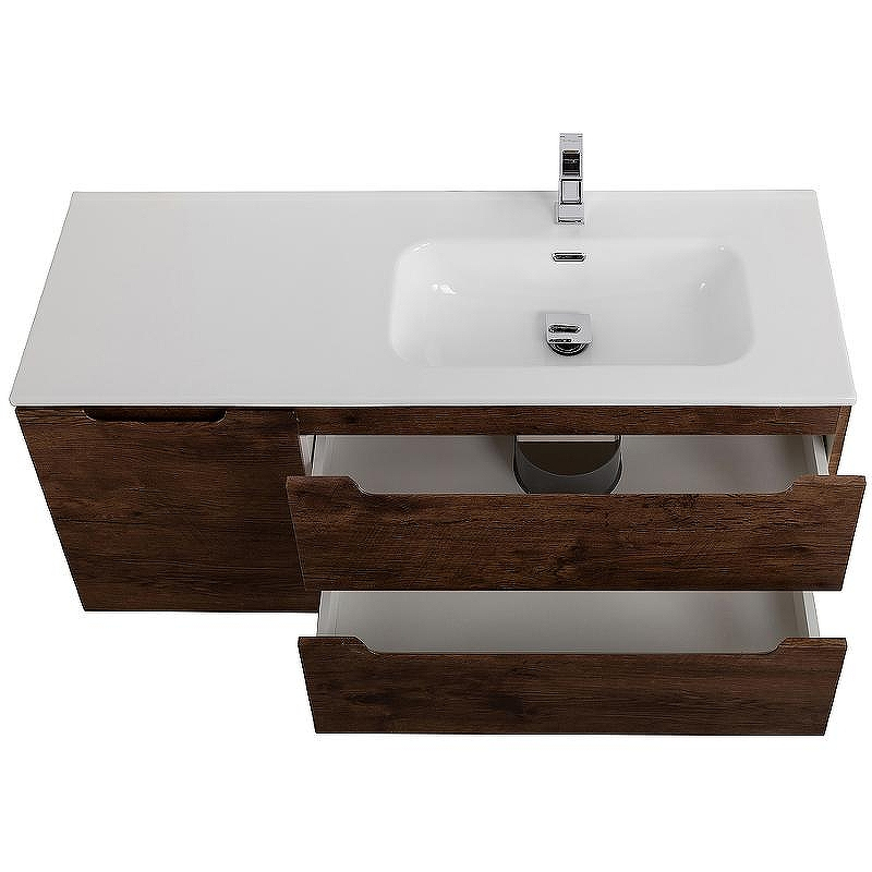 Тумба под раковину BelBagno Etna 120 R ETNA-1200-2C-1A-SO-RW-R подвесная Rovere Moro, купить, цена, заказать, магазин, доставка, скидка, промокод, купить, цена, заказать, магазин, доставка, скидка, промокод