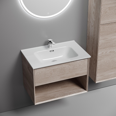 Тумба под раковину Sancos Marmi 1.0 70 MR1.070EG подвесная Дуб галифакс натуральный