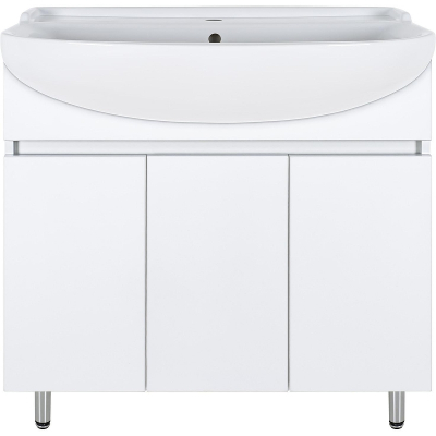 Тумба с раковиной Misty Амур 70 УТ000009553 Белая