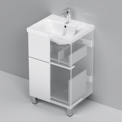 Тумба под раковину AM.PM Gem 50 M90FSX0502WG цвет Белый