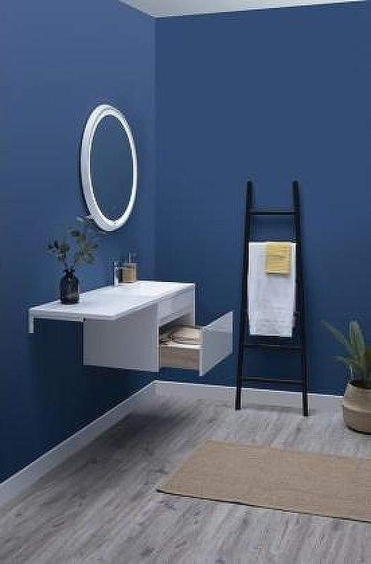 Тумба под раковину Aquanet Токио 130 236917 подвесная Белая, купить, цена, заказать, магазин, доставка, скидка, промокод, купить, цена, заказать, магазин, доставка, скидка, промокод