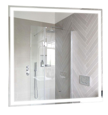 Зеркало AQUAme AQM9106 77 с подсветкой с бесконтактным выключателем с подогревом и диммером