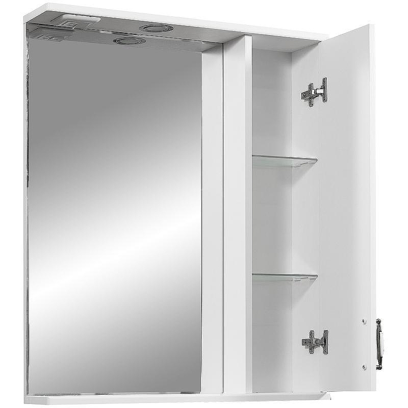 Зеркало со шкафом Stella Polar Кармела 65 SP-00000184 Ольха белая, купить, цена, заказать, магазин, доставка, скидка, промокод, купить, цена, заказать, магазин, доставка, скидка, промокод