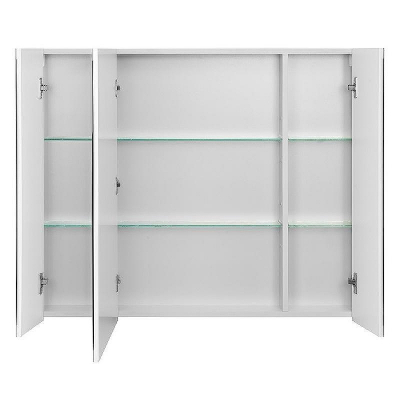 Зеркальный шкаф Aquaton Нортон 100 1A249302NT010 Белый глянец