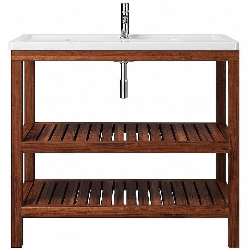 Тумба под раковину Creto Provence 105 9-1118W Wood, купить, цена, заказать, магазин, доставка, скидка, промокод, купить, цена, заказать, магазин, доставка, скидка, промокод