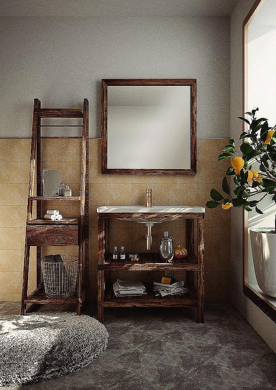 Тумба под раковину Creto Provence 105 9-1118W Wood, купить, цена, заказать, магазин, доставка, скидка, промокод, купить, цена, заказать, магазин, доставка, скидка, промокод