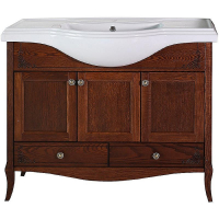 Тумба под раковину ASB-Woodline Салерно 105 9697 Антикварный орех, купить, цена, заказать, магазин, доставка, скидка, промокод, купить, цена, заказать, магазин, доставка, скидка, промокод