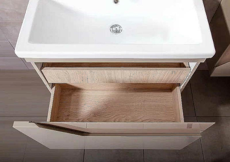 Тумба под раковину Бриклаер Брайтон 80 4627125415838 подвесная Глиняный Серый, купить, цена, заказать, магазин, доставка, скидка, промокод, купить, цена, заказать, магазин, доставка, скидка, промокод