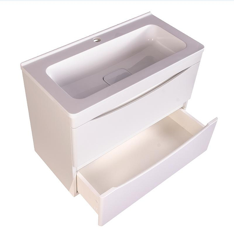 Тумба под раковину Style Line Бергамо 70 СС-00002320 подвесная Белая антискрейч, купить, цена, заказать, магазин, доставка, скидка, промокод, купить, цена, заказать, магазин, доставка, скидка, промокод