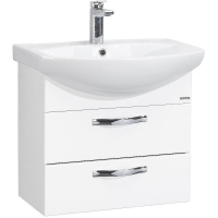 Тумба под раковину Aquaton Ария 65 М 1A123301AA010 подвесная Белая, купить, цена, заказать, магазин, доставка, скидка, промокод, купить, цена, заказать, магазин, доставка, скидка, промокод