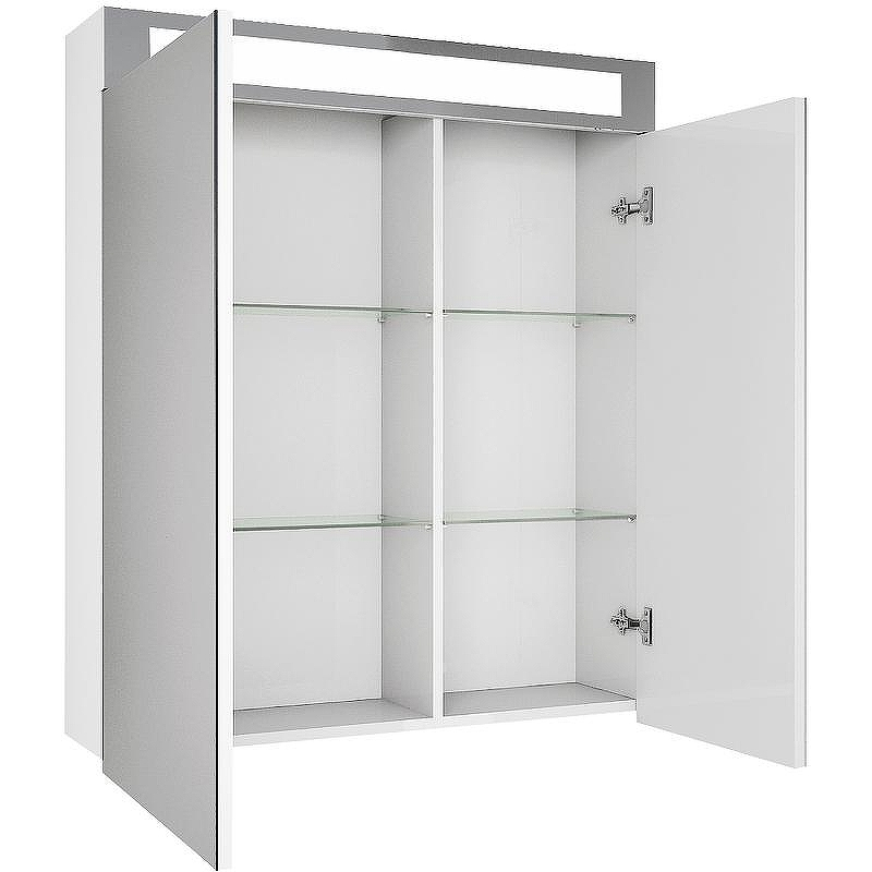 Зеркальный шкаф Dreja Eco Uni 70 99.9002 Белый, купить, цена, заказать, магазин, доставка, скидка, промокод, купить, цена, заказать, магазин, доставка, скидка, промокод