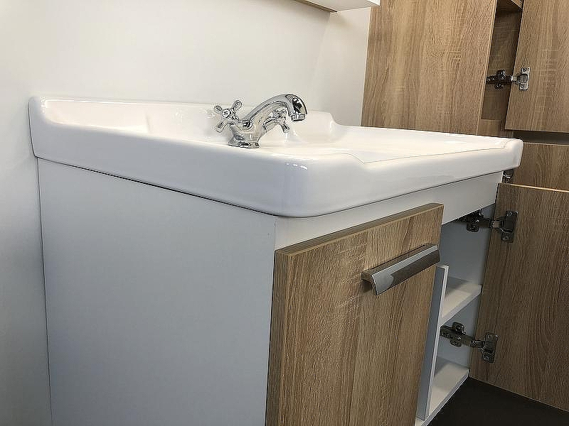 Тумба с раковиной Comforty Рига 70 00004142215 подвесная Дуб сонома, купить, цена, заказать, магазин, доставка, скидка, промокод, купить, цена, заказать, магазин, доставка, скидка, промокод