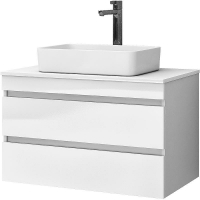 Тумба под раковину Vigo Urban 80 tp.URB.80.2Y подвесная Белая, купить, цена, заказать, магазин, доставка, скидка, промокод, купить, цена, заказать, магазин, доставка, скидка, промокод