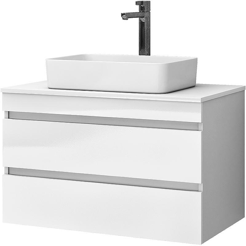 Тумба под раковину Vigo Urban 80 tp.URB.80.2Y подвесная Белая, купить, цена, заказать, магазин, доставка, скидка, промокод, купить, цена, заказать, магазин, доставка, скидка, промокод