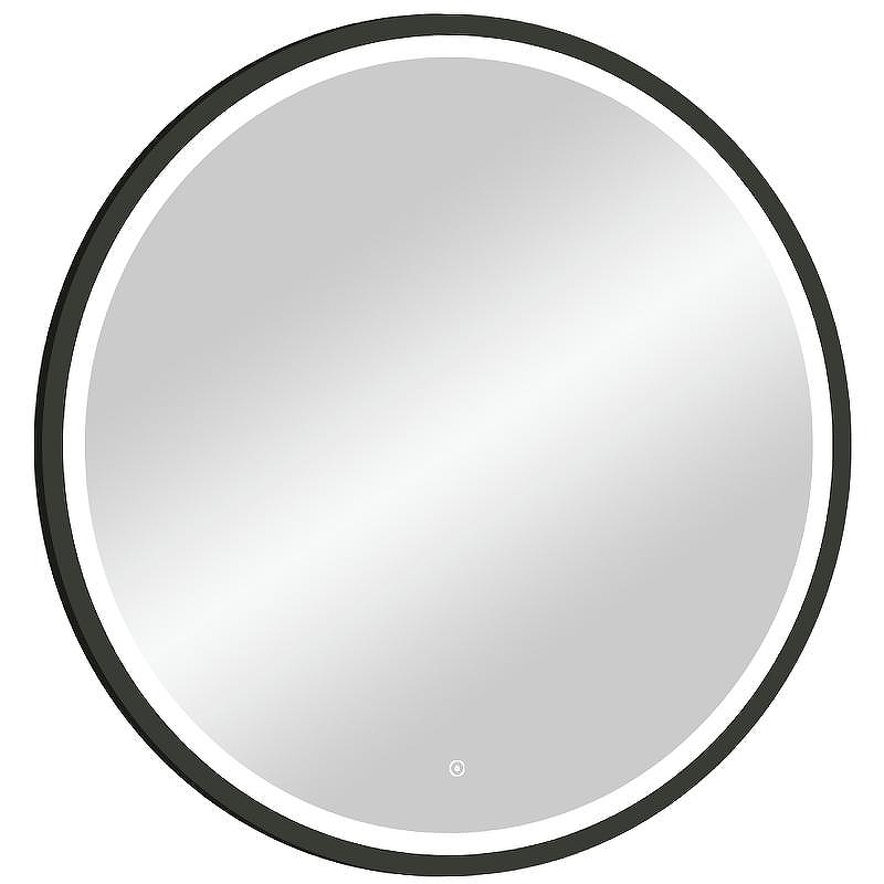 Зеркало Континент Style D 800 ЗЛП2254 с подсветкой Черное с сенсорным выключателем, купить, цена, заказать, магазин, доставка, скидка, промокод, купить, цена, заказать, магазин, доставка, скидка, промокод