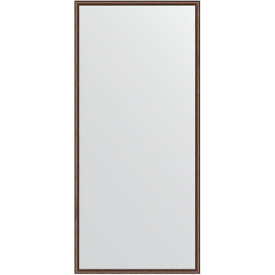 Зеркало Evoform Definite 148х68 BY 0757 в багетной раме - Орех 22