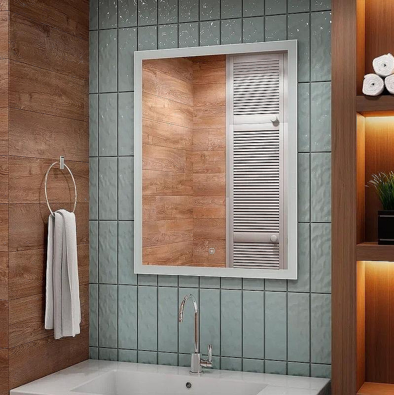 Зеркало Континент Sevilla 700х900 ЗЛП2239 с подсветкой с сенсорным выключателем, купить, цена, заказать, магазин, доставка, скидка, промокод, купить, цена, заказать, магазин, доставка, скидка, промокод