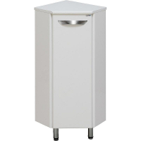 Тумба Runo Эконом 30 R 00000000005 угловая Белая, купить, цена, заказать, магазин, доставка, скидка, промокод, купить, цена, заказать, магазин, доставка, скидка, промокод