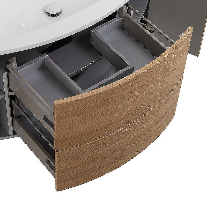 Тумба под раковину Cezares Eden 120 54842 подвесная Rovere Tabacco, купить, цена, заказать, магазин, доставка, скидка, промокод, купить, цена, заказать, магазин, доставка, скидка, промокод