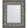 Зеркало Evoform Exclusive 59х49 BY 3364 с фацетом в багетной раме - Византия серебро 99, купить, цена, заказать, магазин, доставка, скидка, промокод, купить, цена, заказать, магазин, доставка, скидка, промокод