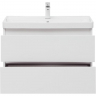 Тумба под раковину Aquanet Вега 80 308334 подвесная Белый глянец, купить, цена, заказать, магазин, доставка, скидка, промокод, купить, цена, заказать, магазин, доставка, скидка, промокод