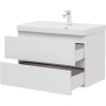 Тумба под раковину Aquanet Вега 80 308334 подвесная Белый глянец, купить, цена, заказать, магазин, доставка, скидка, промокод, купить, цена, заказать, магазин, доставка, скидка, промокод