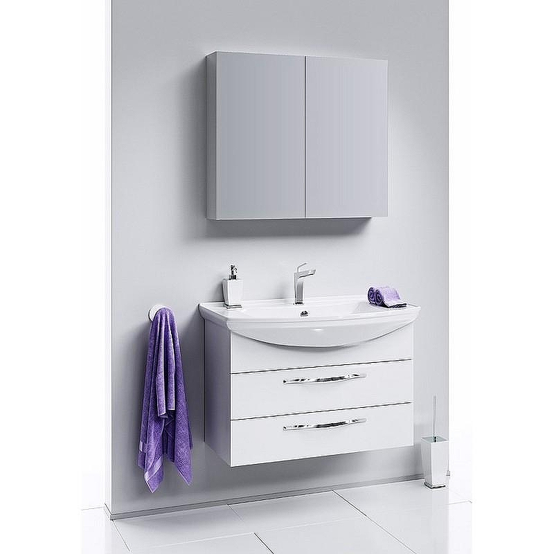 Зеркальный шкаф Aqwella МС 80 МС.04.08 Белый, купить, цена, заказать, магазин, доставка, скидка, промокод, купить, цена, заказать, магазин, доставка, скидка, промокод