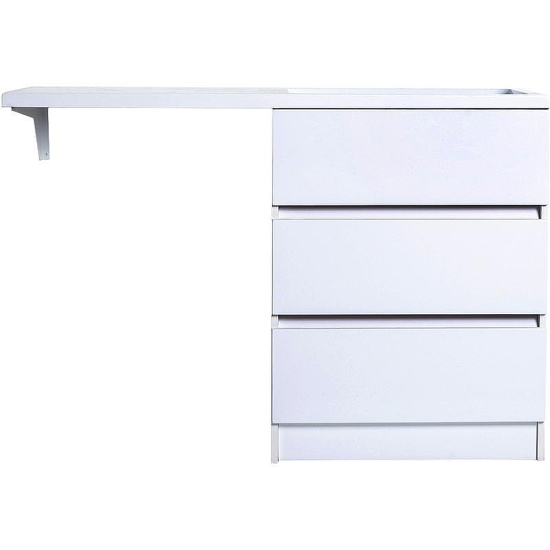 Тумба с раковиной Orange Sistema 130 R ST-70TUW+RAR Белая глянцевая, купить, цена, заказать, магазин, доставка, скидка, промокод, купить, цена, заказать, магазин, доставка, скидка, промокод