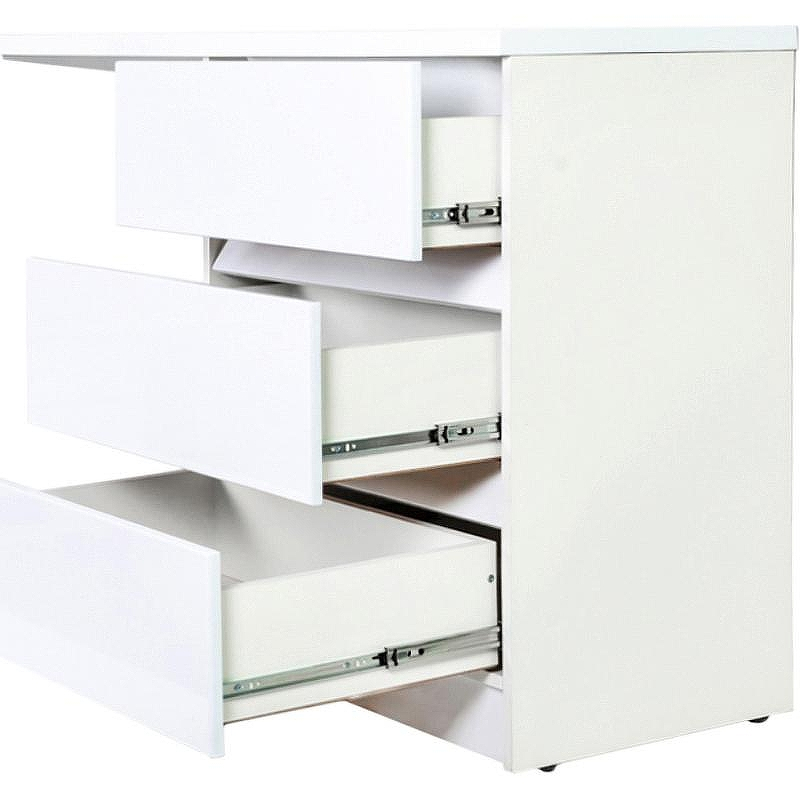 Тумба с раковиной Orange Sistema 130 R ST-70TUW+RAR Белая глянцевая, купить, цена, заказать, магазин, доставка, скидка, промокод, купить, цена, заказать, магазин, доставка, скидка, промокод