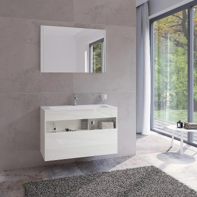 Тумба под раковину Keuco Stageline 100 32872 300000 подвесная Белая