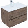 Тумба под раковину Aquanet Алвита New 70 334185 подвесная Дуб веллингтон табак, купить, цена, заказать, магазин, доставка, скидка, промокод, купить, цена, заказать, магазин, доставка, скидка, промокод