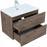 Тумба под раковину Aquanet Алвита New 70 334185 подвесная Дуб веллингтон табак, купить, цена, заказать, магазин, доставка, скидка, промокод, купить, цена, заказать, магазин, доставка, скидка, промокод
