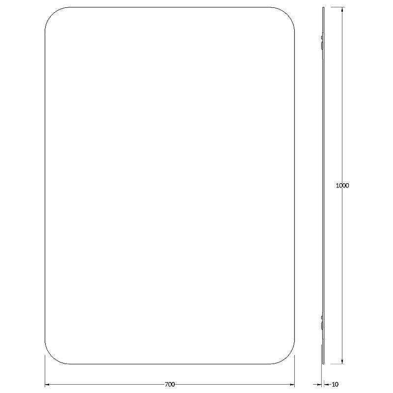 Зеркало Evoform Primary 100х70 BY 0130 со шлифованной кромкой, купить, цена, заказать, магазин, доставка, скидка, промокод, купить, цена, заказать, магазин, доставка, скидка, промокод