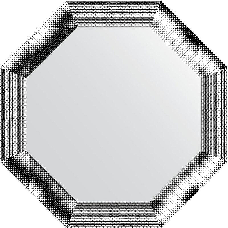 Зеркало Evoform Octagon 77х77 BY 3879 в багетной раме - Серебряная кольчуга 88, купить, цена, заказать, магазин, доставка, скидка, промокод, купить, цена, заказать, магазин, доставка, скидка, промокод