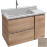 Тумба под раковину Jacob Delafon Soprano 96 EB1331-E10 подвесная Квебекский дуб, купить, цена, заказать, магазин, доставка, скидка, промокод, купить, цена, заказать, магазин, доставка, скидка, промокод
