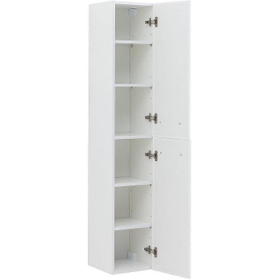 Шкаф пенал Aquanet Лукка 30 178953 подвесной Белый глянцевый